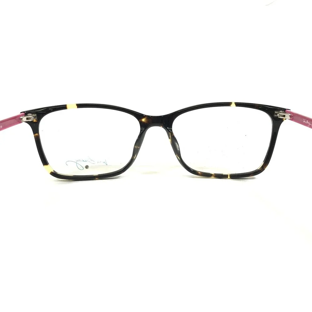 Vera Bradley Eyeglasses Frames Carolyn PYP Tortoise Pink Cat Eye 53-16-135